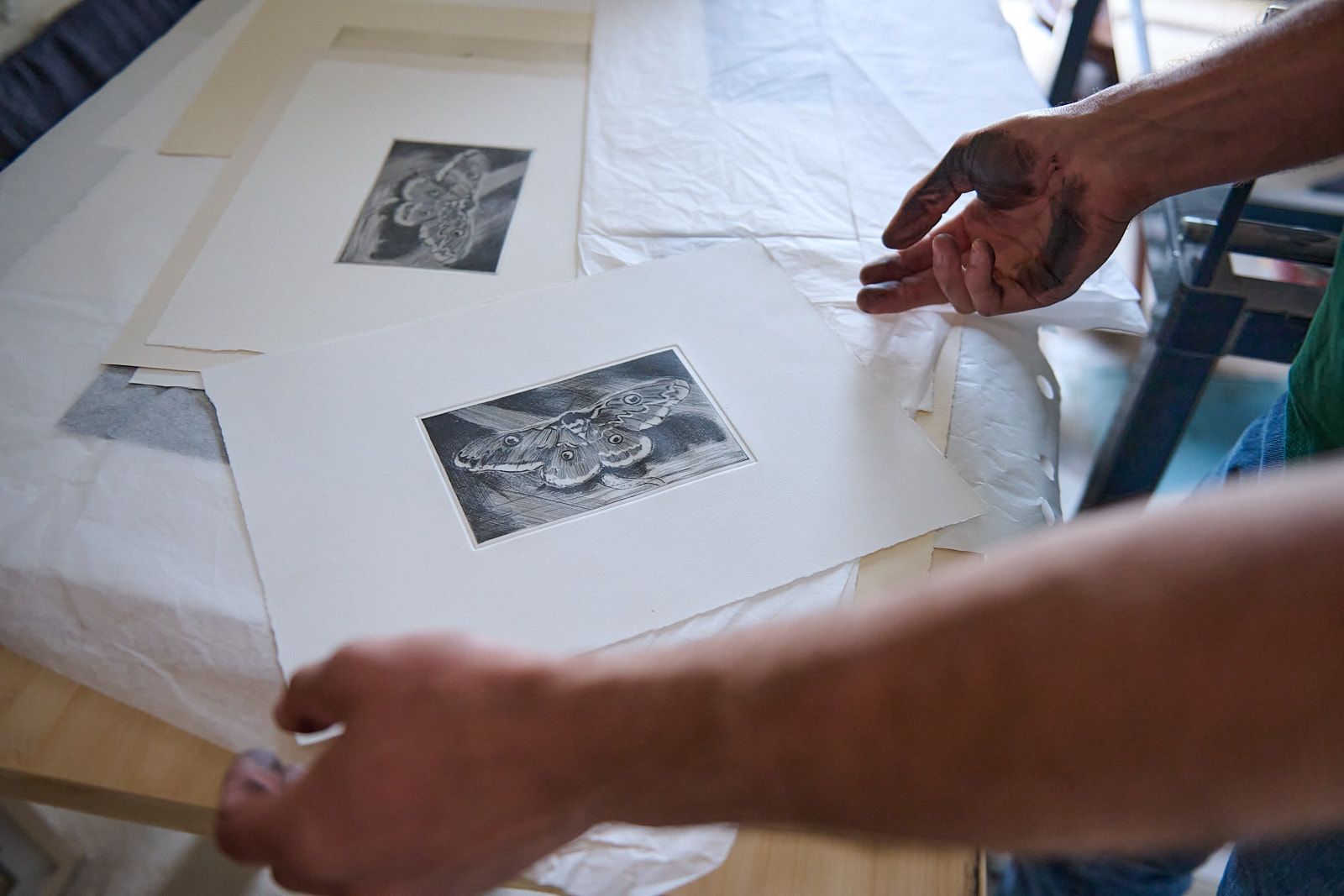 Gravures de Djabril Boukhenaissi