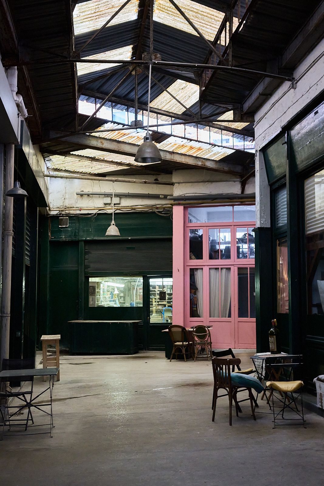 cour intérieur de l'atelier Goudji