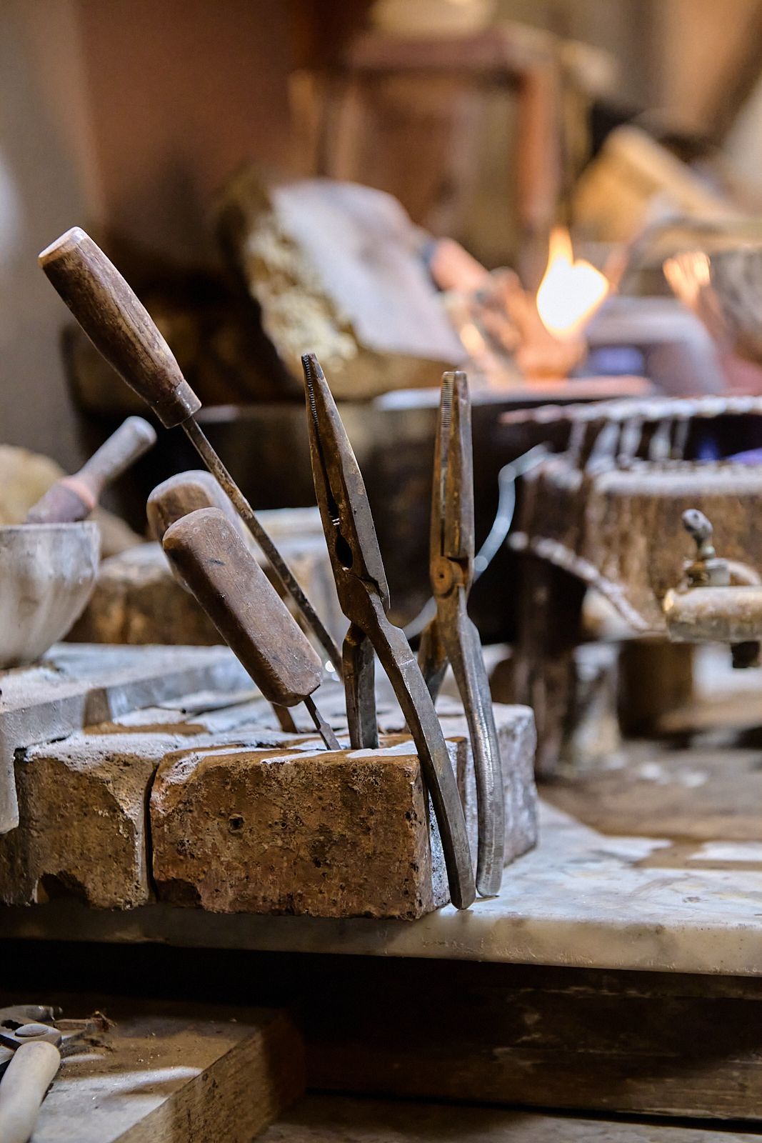 Details d'atelier: outils