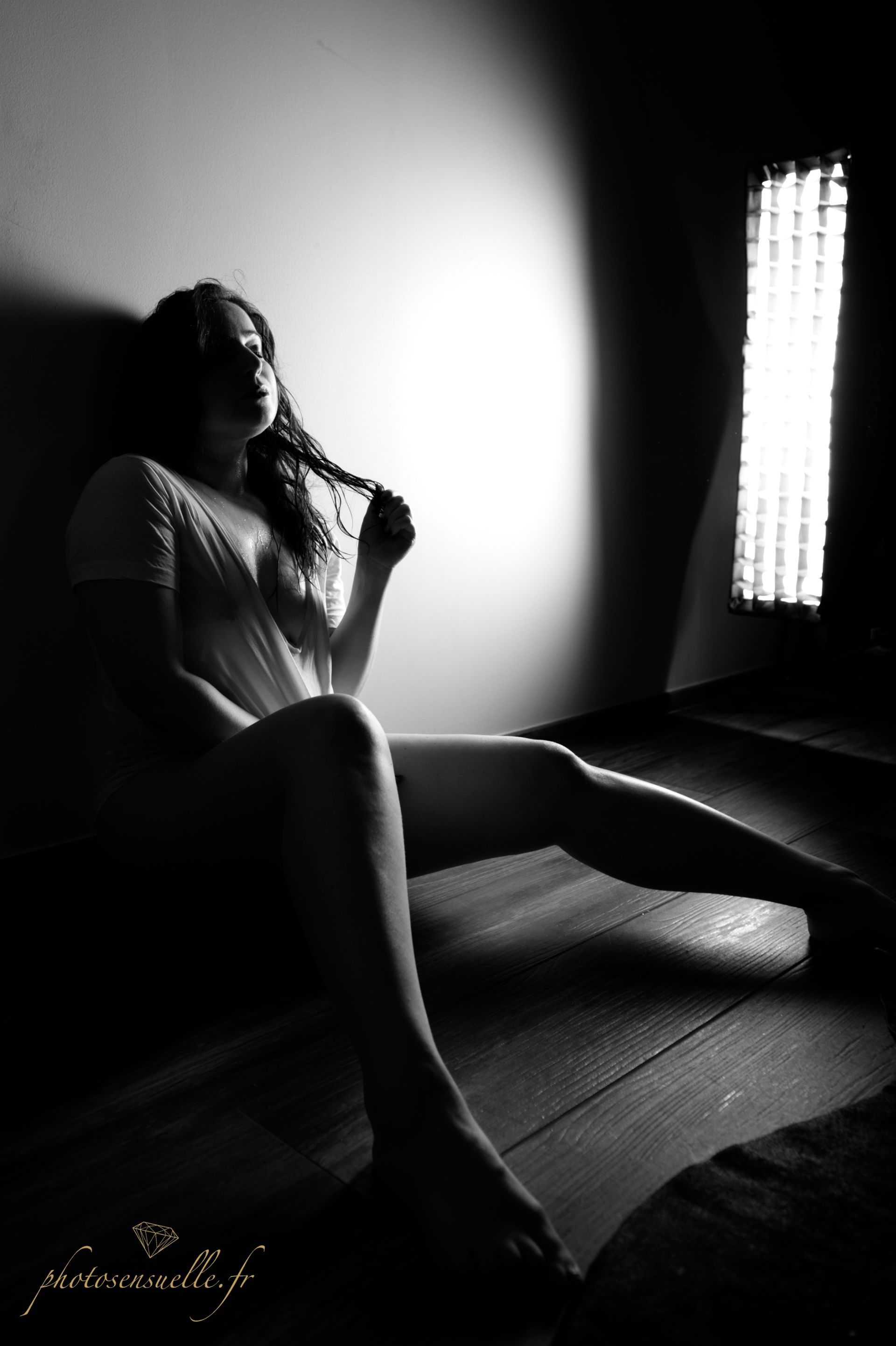 shooting boudoir en Studio Lyon photographe Professionnel