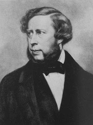 Selbstbildnis des Julius Schoppe 1855