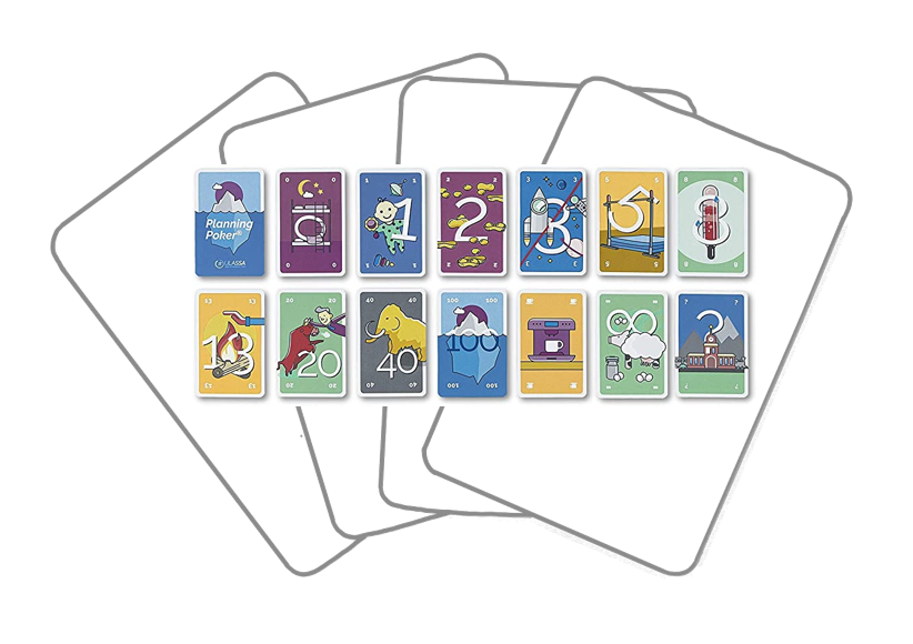 Planning Poker Kartenset von Ulassa | ©Tatjana Güntensperger Planning Poker