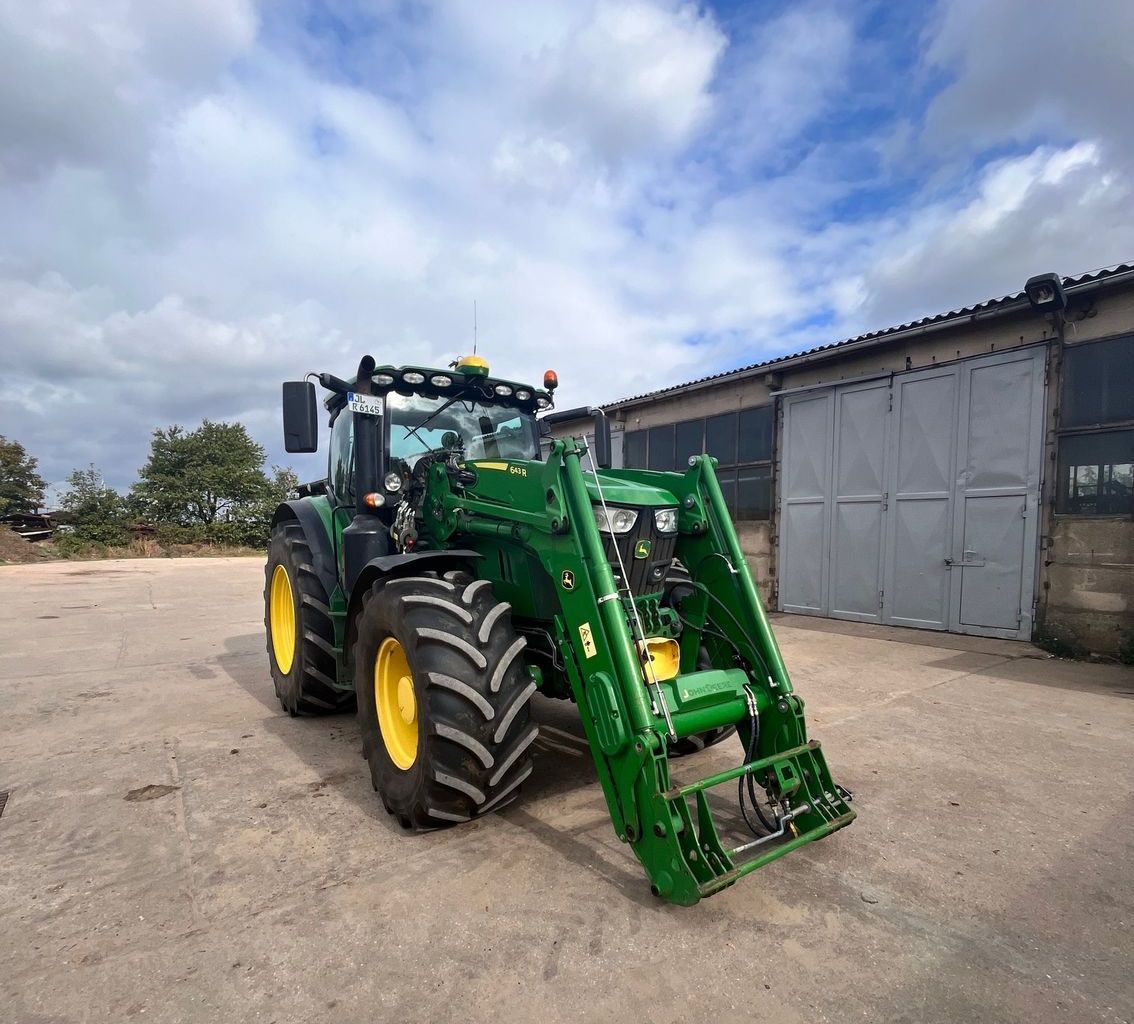 John Deere, 6145 R, Traktor, Ihleland