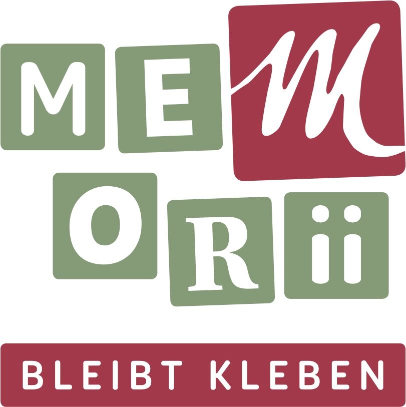 Werbetechnik memorii -bleibt kleben