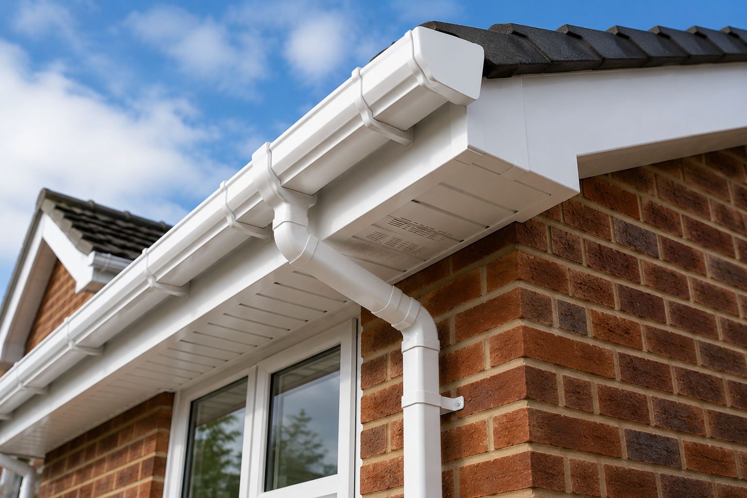 Professional UPVC installers in Exeter fitting fascias, soffits and guttering