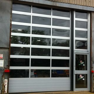 Panoramic Sectional Overhead Door