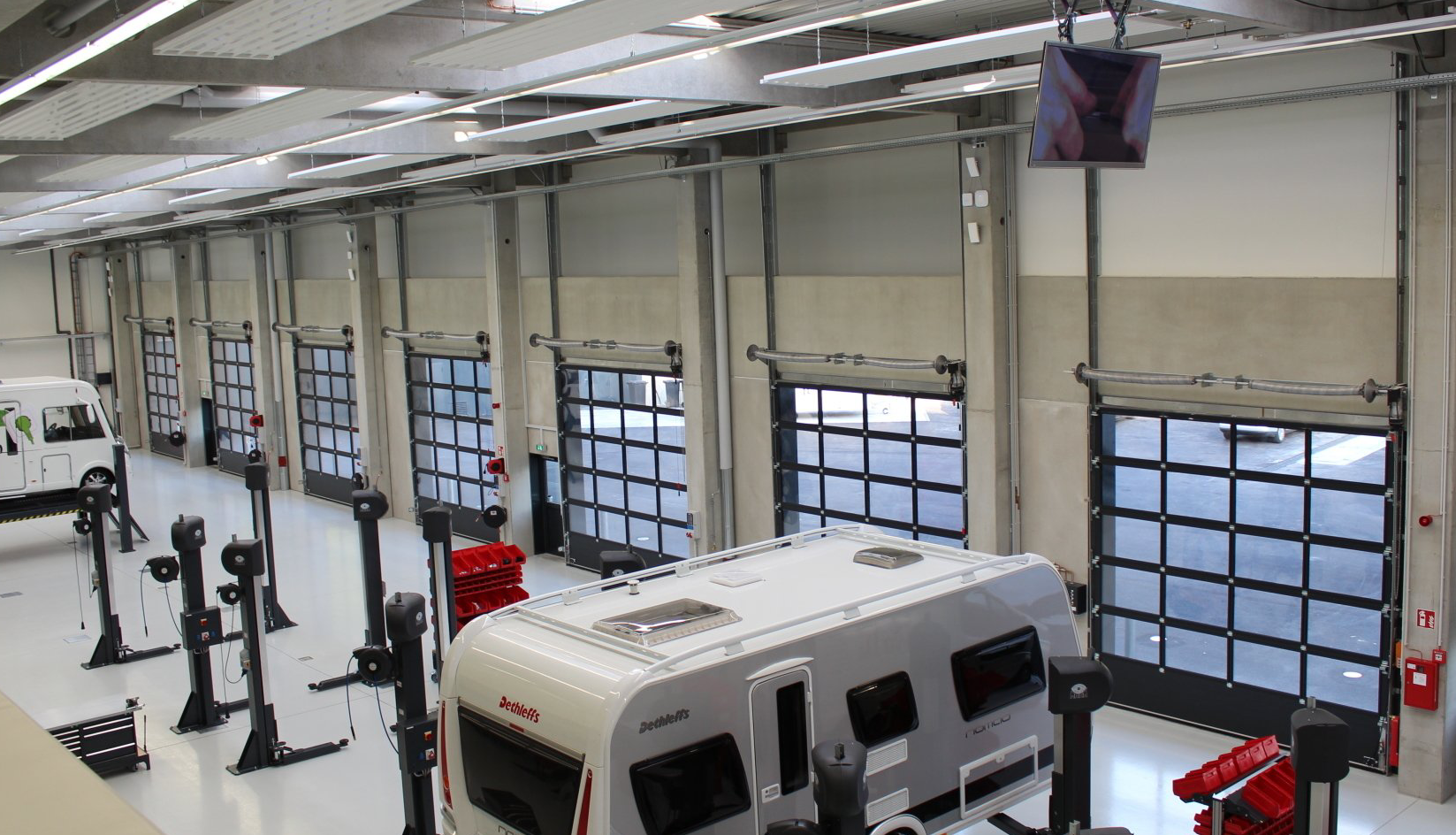 Panoramic Sectional Overhead Doors