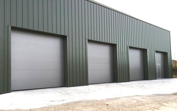 Sectional Overhead Doors - Installed by Cambridge Door Services Ltd
