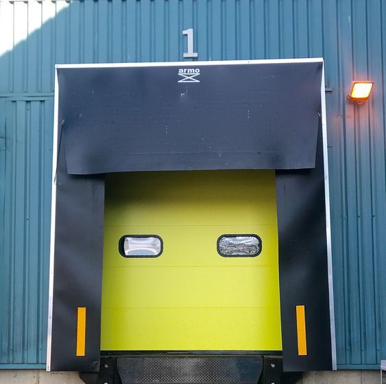 Sectional Overhead Door Installed by Cambridge Door Services Ltd