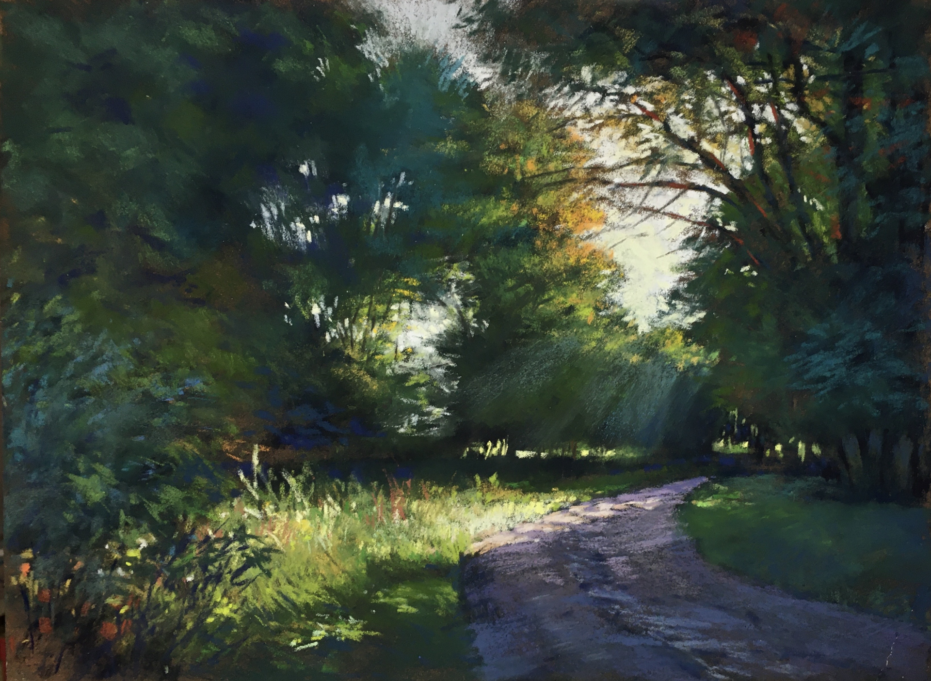 Morgensonne (Pastell, 30x40 cm, 2021) Morgensonne (Pastell, 30x40 cm, 2021)