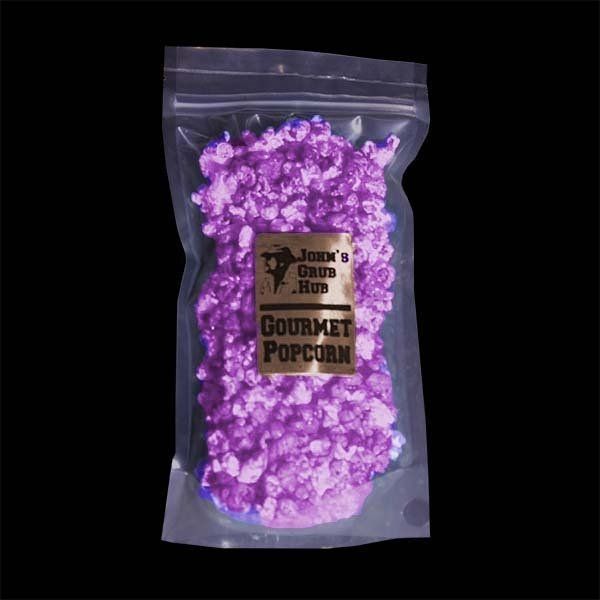 Purple Grape Flavor Glaze Gourmet Popcorn