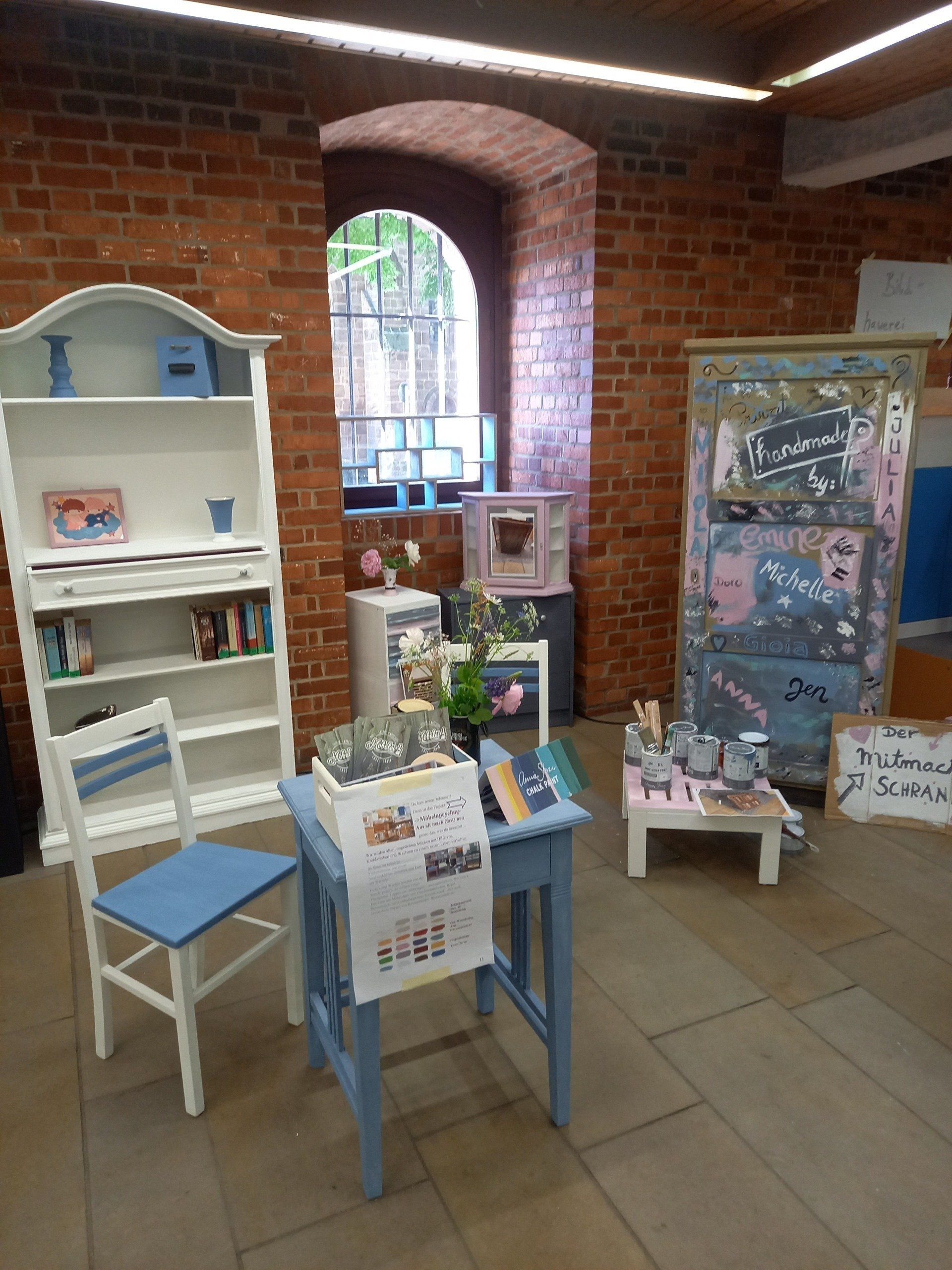 Foto von Möbeln aus dem Projekt Upcycling