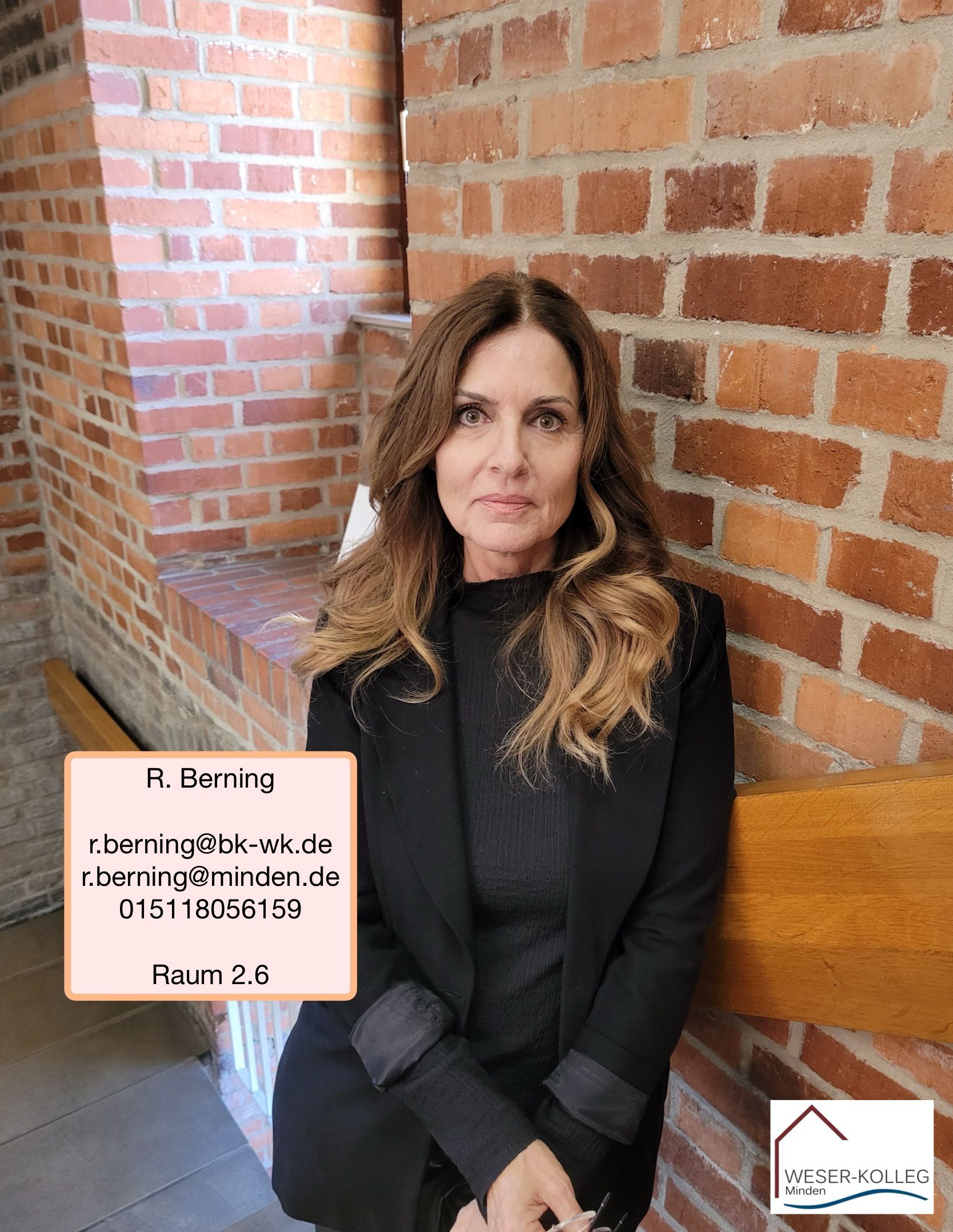 Foto der Schulsozialarbeiterin Frau Berning