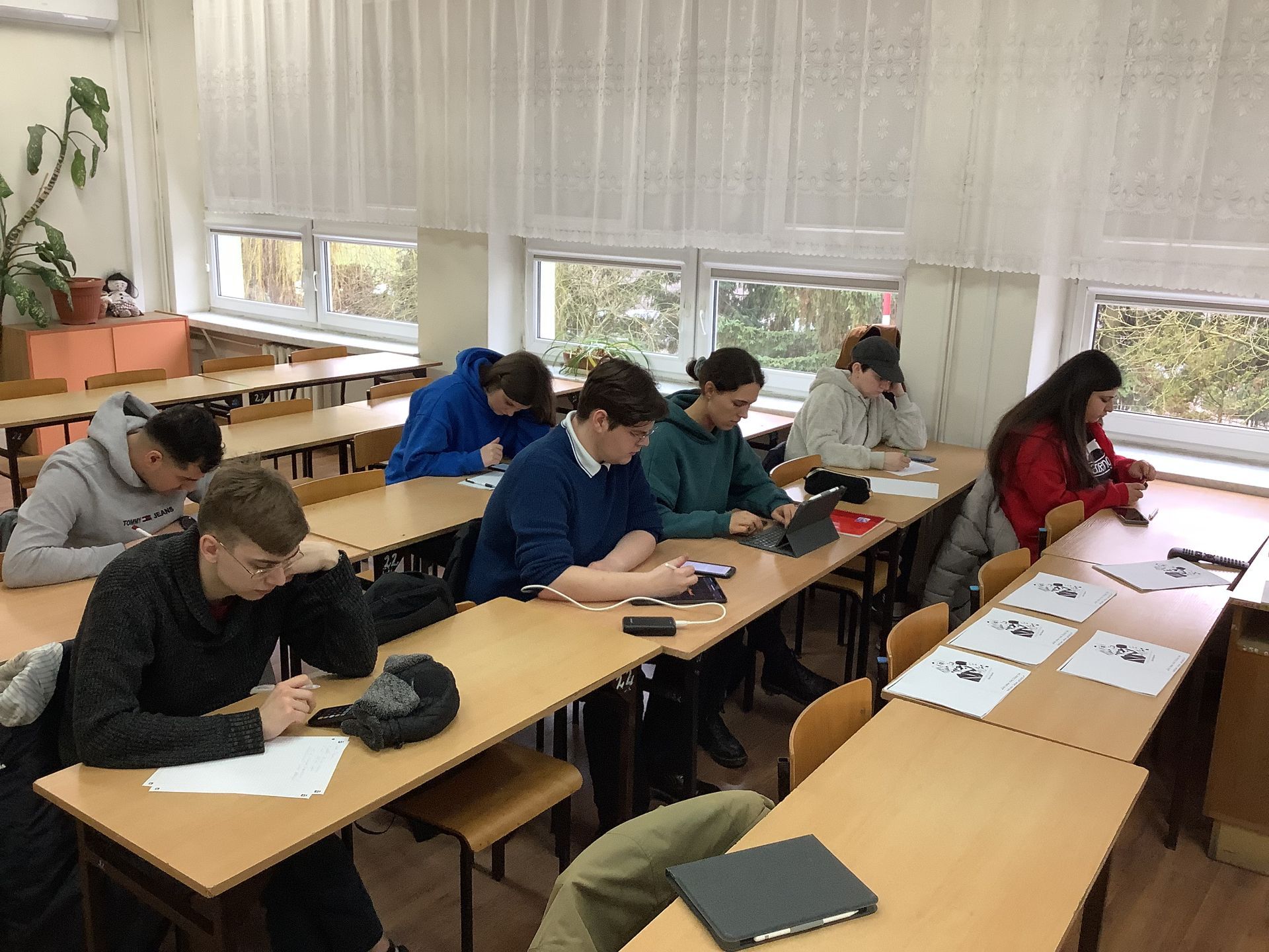 Foto von Studierenden im Unterricht