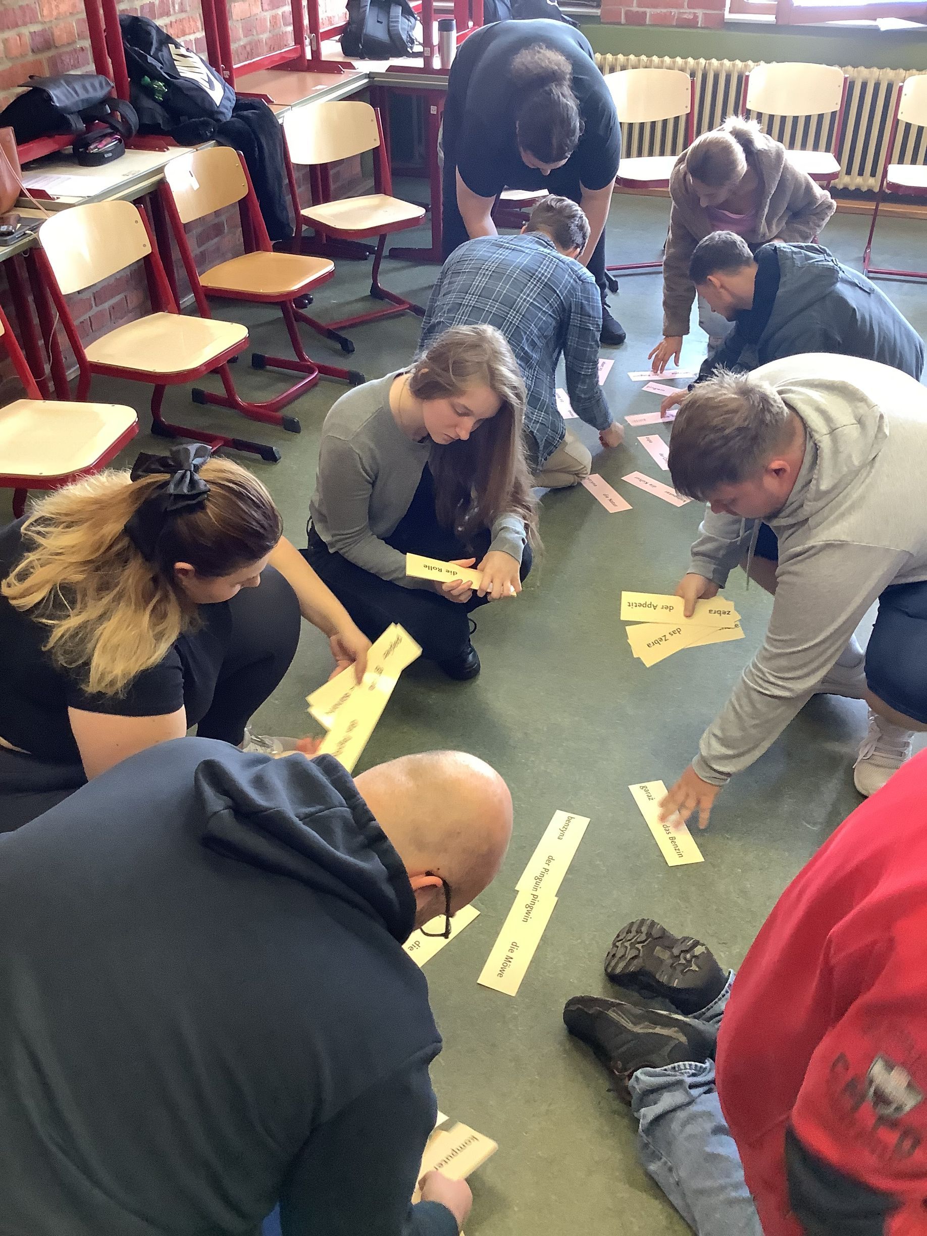 Studierende im Workshop