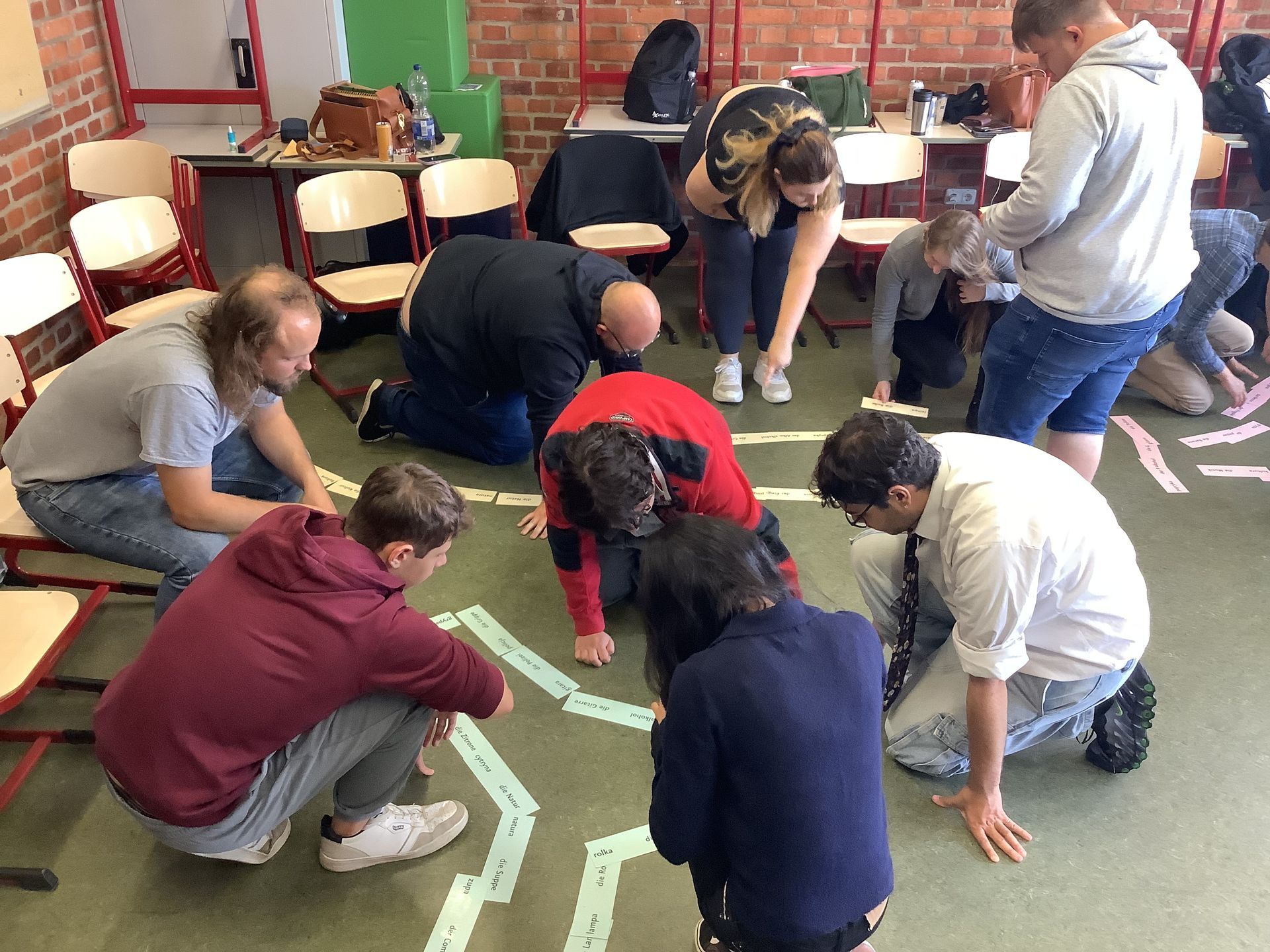 Studierende im Workshop