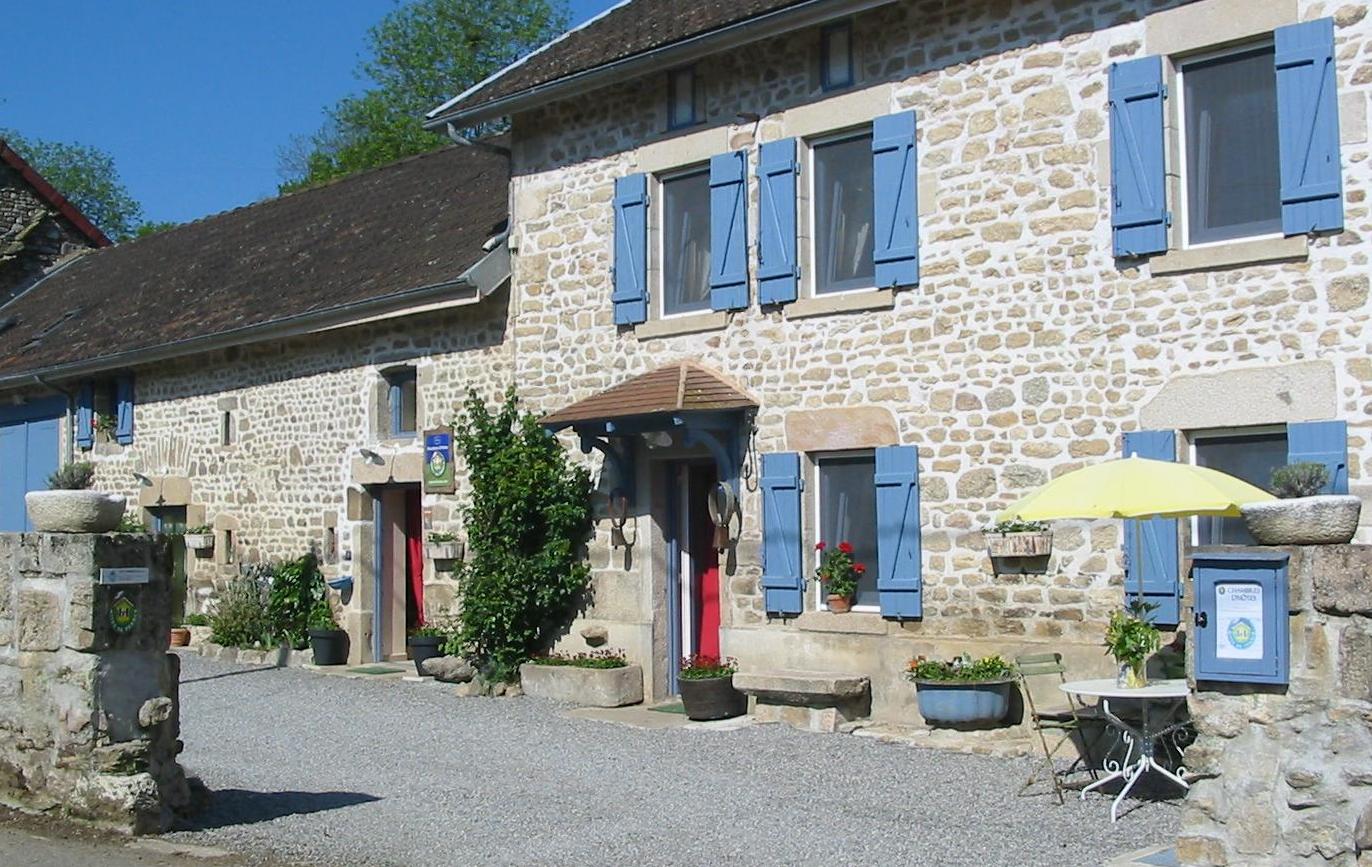 Façade de la maison d'hôtes