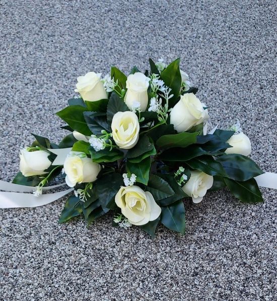 White Rose Posy Arrangement