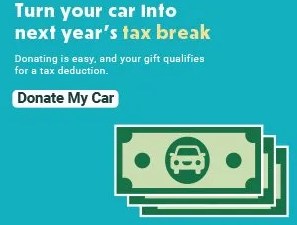 Tax Deduction, Tax Season, Web Graphic, donate car