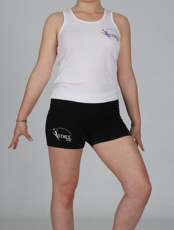Short istres gymnastique rythmique