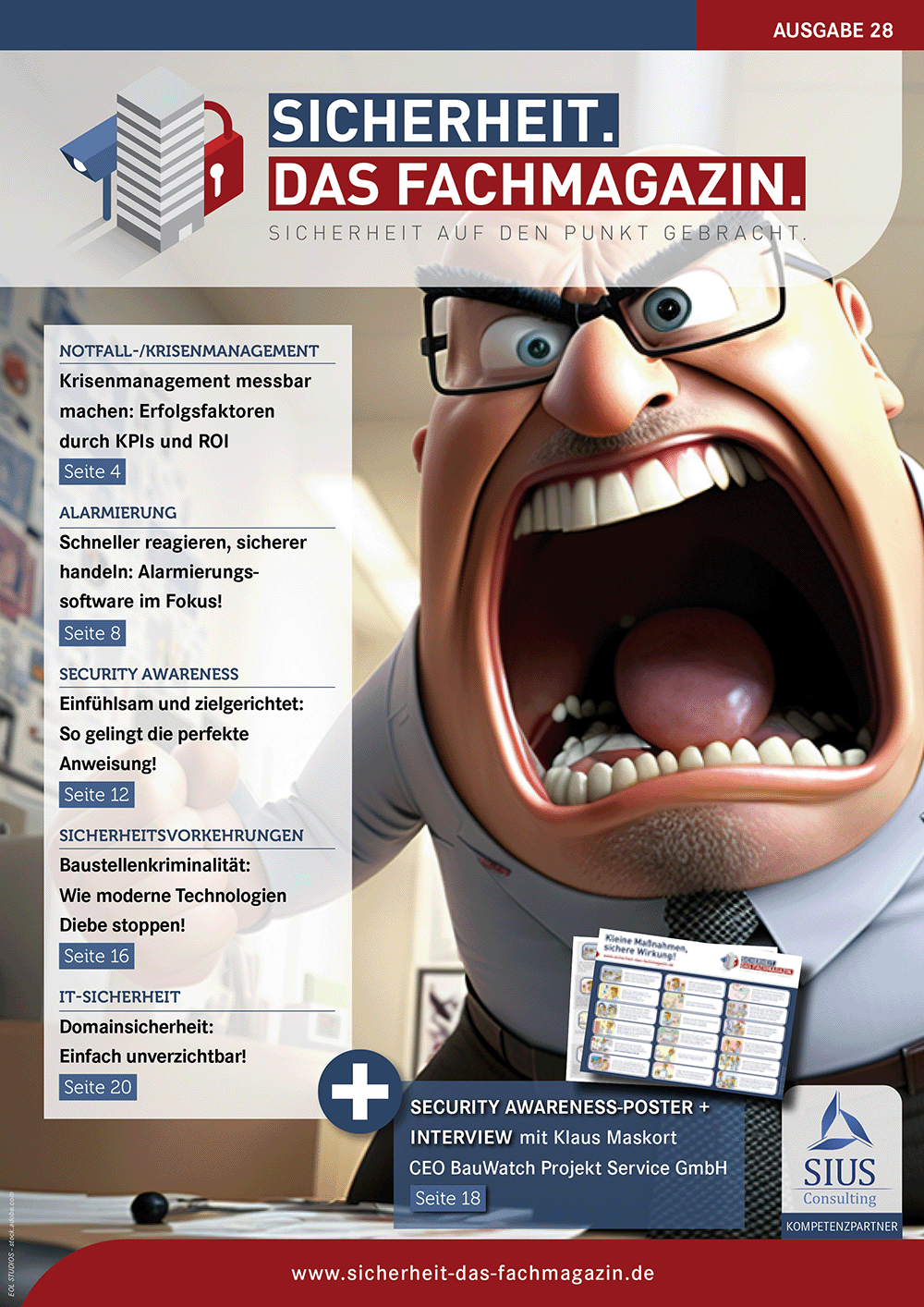 SICHERHEIT. Das Fachmagazin. - Ausgabe 28 SICHERHEIT. Das Fachmagazin. - Ausgabe 28