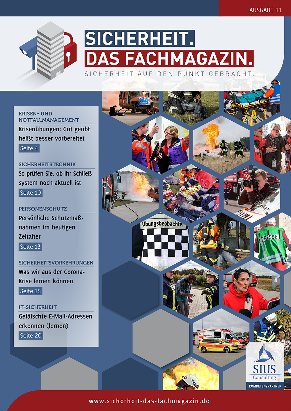 SICHERHEIT. Das Fachmagazin. - Ausgabe 11 SICHERHEIT. Das Fachmagazin. - Ausgabe 11