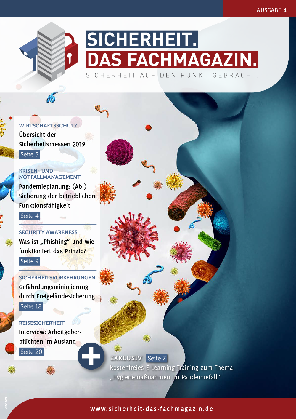 SICHERHEIT. Das Fachmagazin. - Ausgabe 4 SICHERHEIT. Das Fachmagazin. - Ausgabe 4