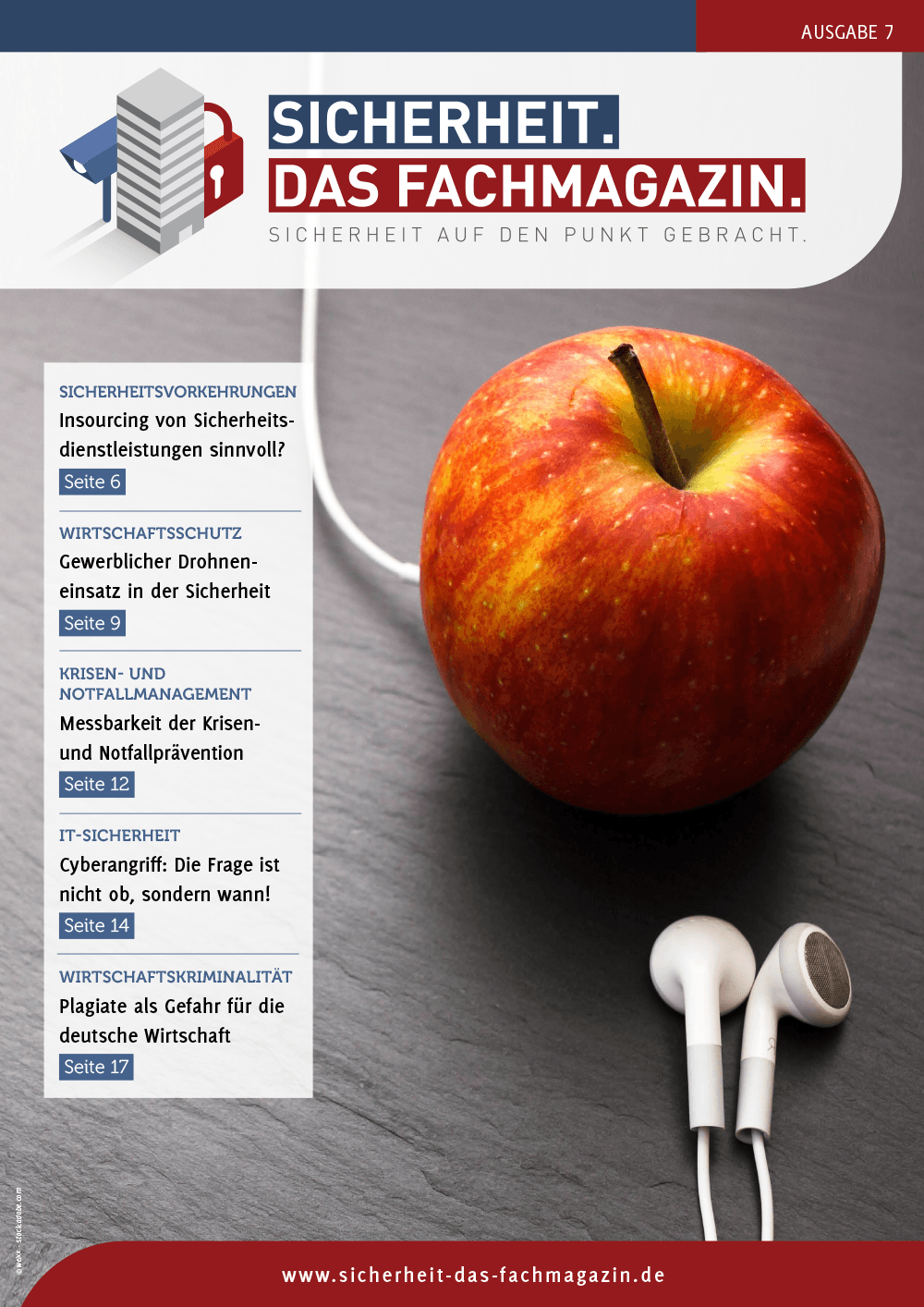 SICHERHEIT. Das Fachmagazin. - Ausgabe 7 SICHERHEIT. Das Fachmagazin. - Ausgabe 7