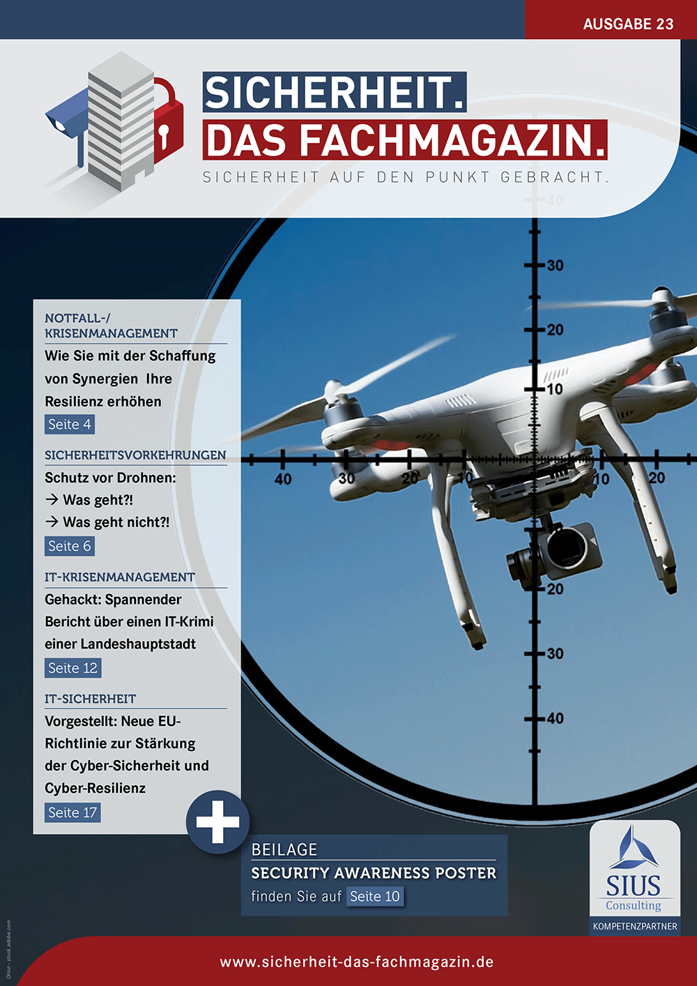 SICHERHEIT. Das Fachmagazin. - Ausgabe 23 SICHERHEIT. Das Fachmagazin. - Ausgabe 23