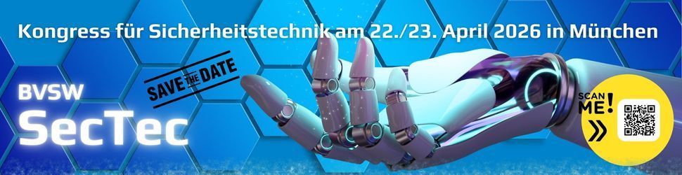 Sicherheitsmesse BVSW SecTec 2026 Sicherheitsmesse BVSW SecTec 2026