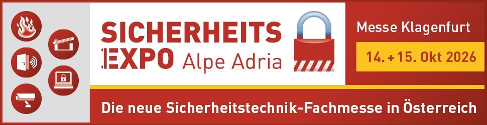 Sicherheitsmesse SicherheitsExpo Alpe Adria 2026 Sicherheitsmesse SicherheitsExpo Alpe Adria 2026