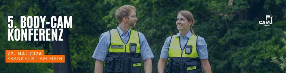 Sicherheitsmesse Body-Cam Konferenz 2026 Sicherheitsmesse Body-Cam Konferenz 2026