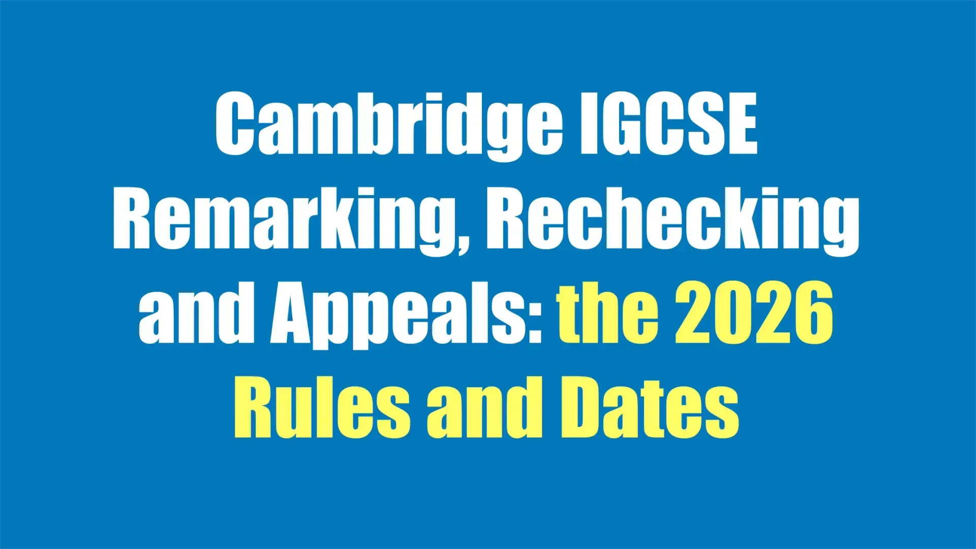 Marked Cambridge IGCSE science script beside a September 2026 calendar with two deadlines circled.