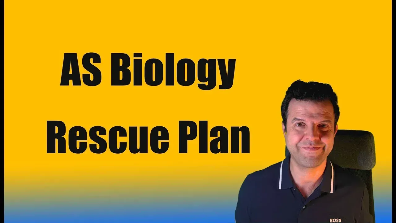 A man in a navy polo shirt smiles, with text