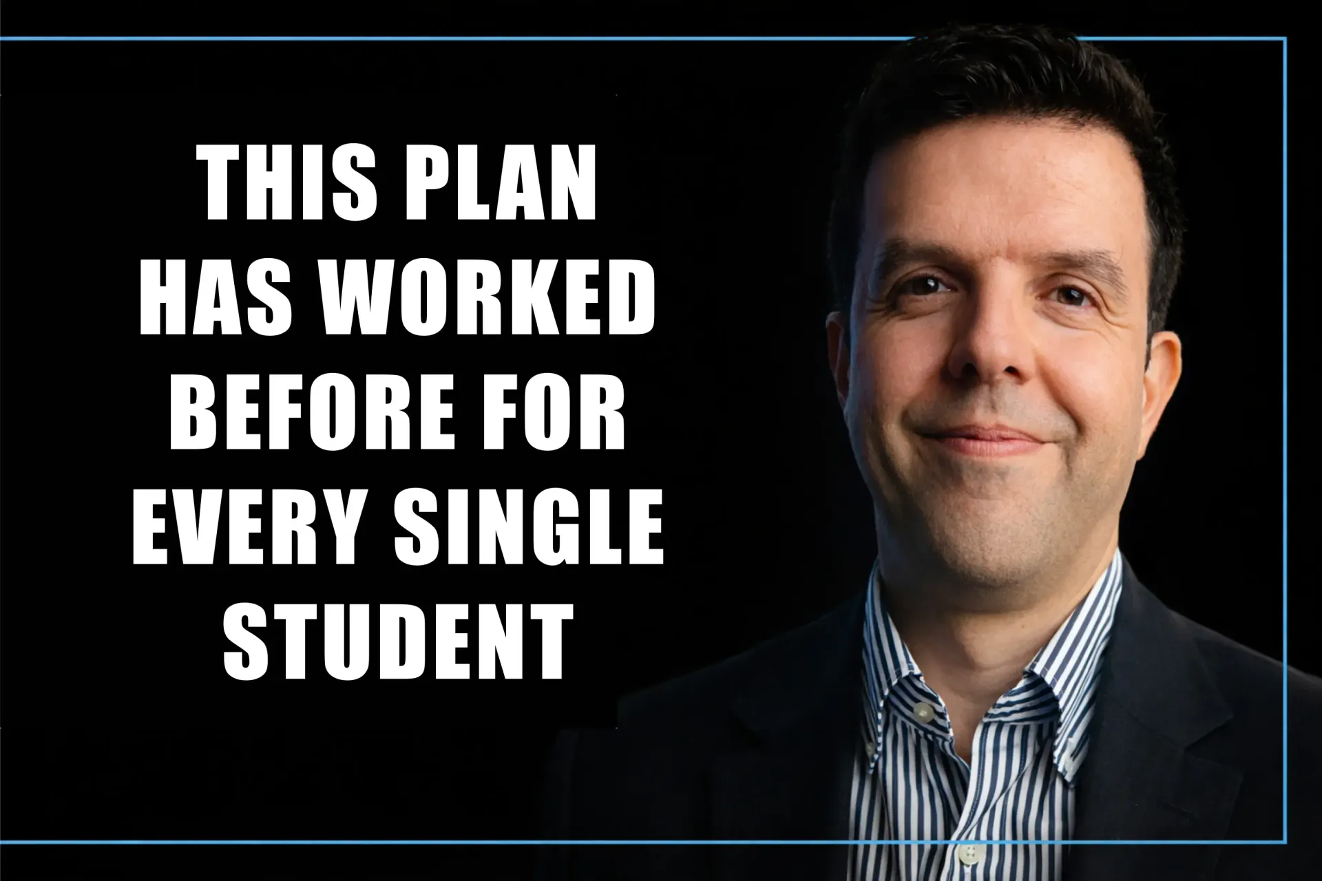 IGCSE Chemistry 0620 blog cover image with teacher portrait and bold text about a proven exam plan