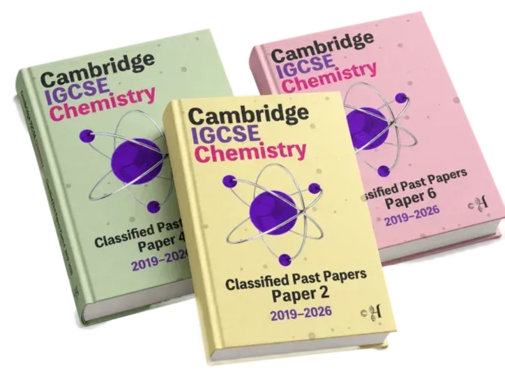 Cambridge IGCSE Chemistry solved past papers 2019-2026