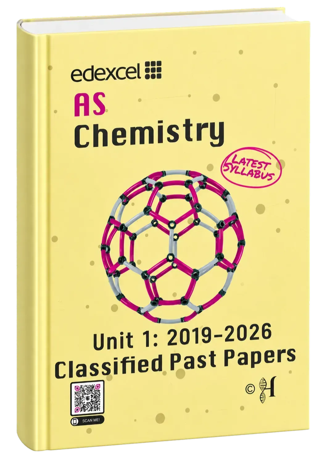 Edexcel IAL Chemistry Unit 1 solved past papers book cover