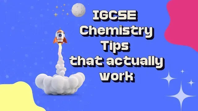 A blue background with a launching rocket, moon, and stars, overlaid with