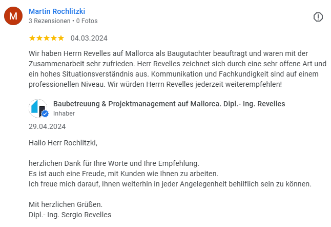 Immobiliengutachter Mallorca