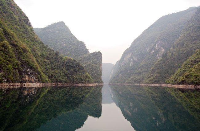 Der Yangtse-Fluss Yangtse