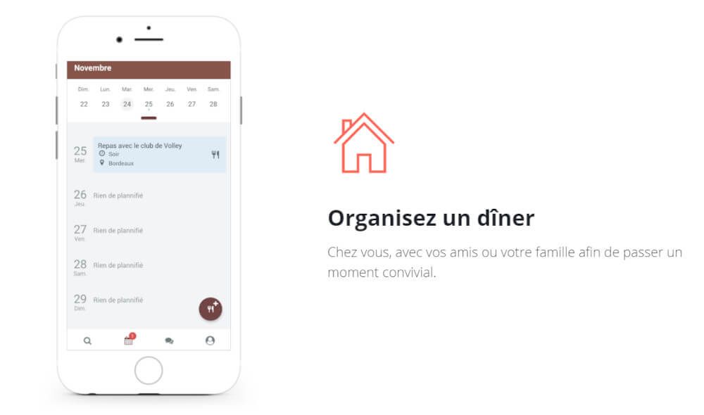 Tire bouchon application : Invitez un vigneron lors de vos dîners entre amis afin qu'il vous présente sa sélection de vins et pour passer un moment convivial