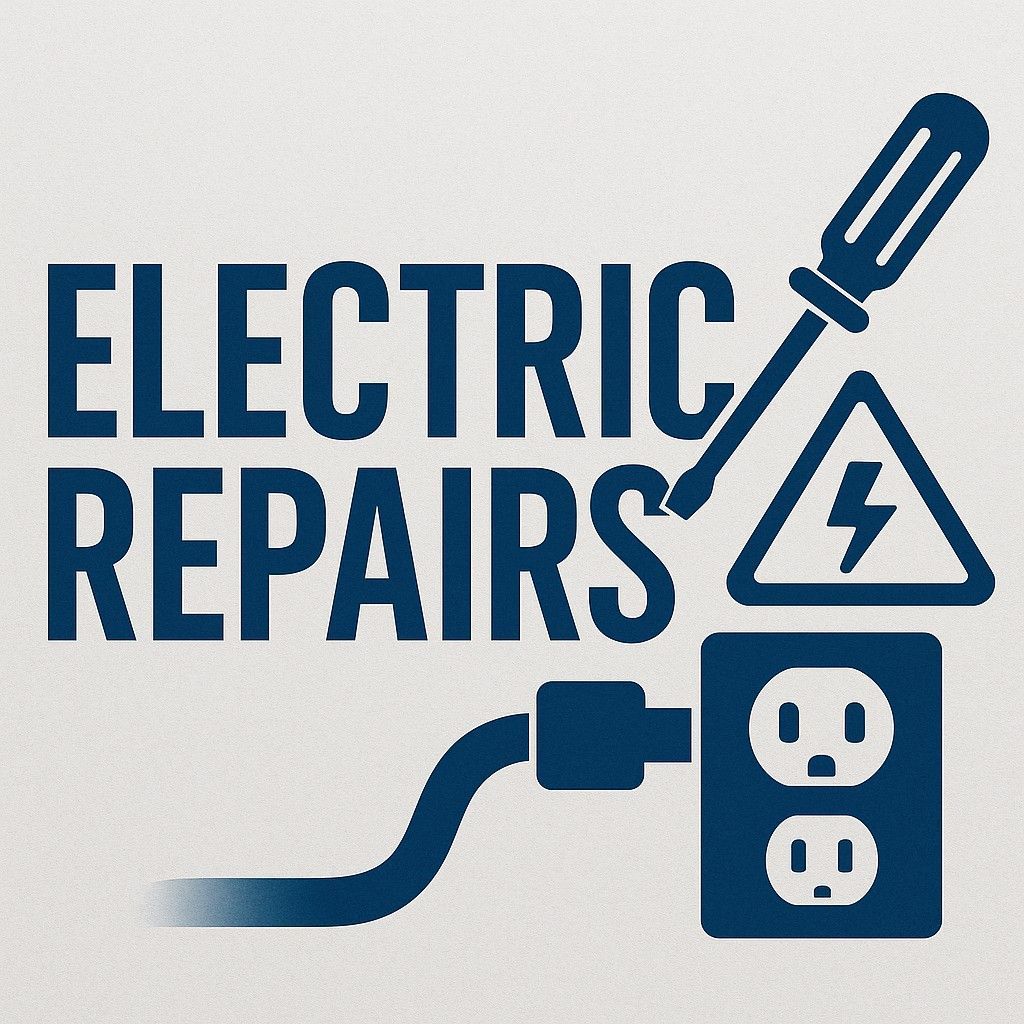 Electrical repair services for foreclosure, REO, and bank-owned properties including outlet replacement, wiring repairs, and safety inspections