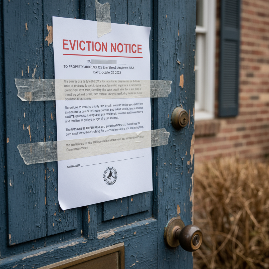 Professional eviction services for bank-owned and foreclosure properties, including lockouts, belongings removal, and property securing