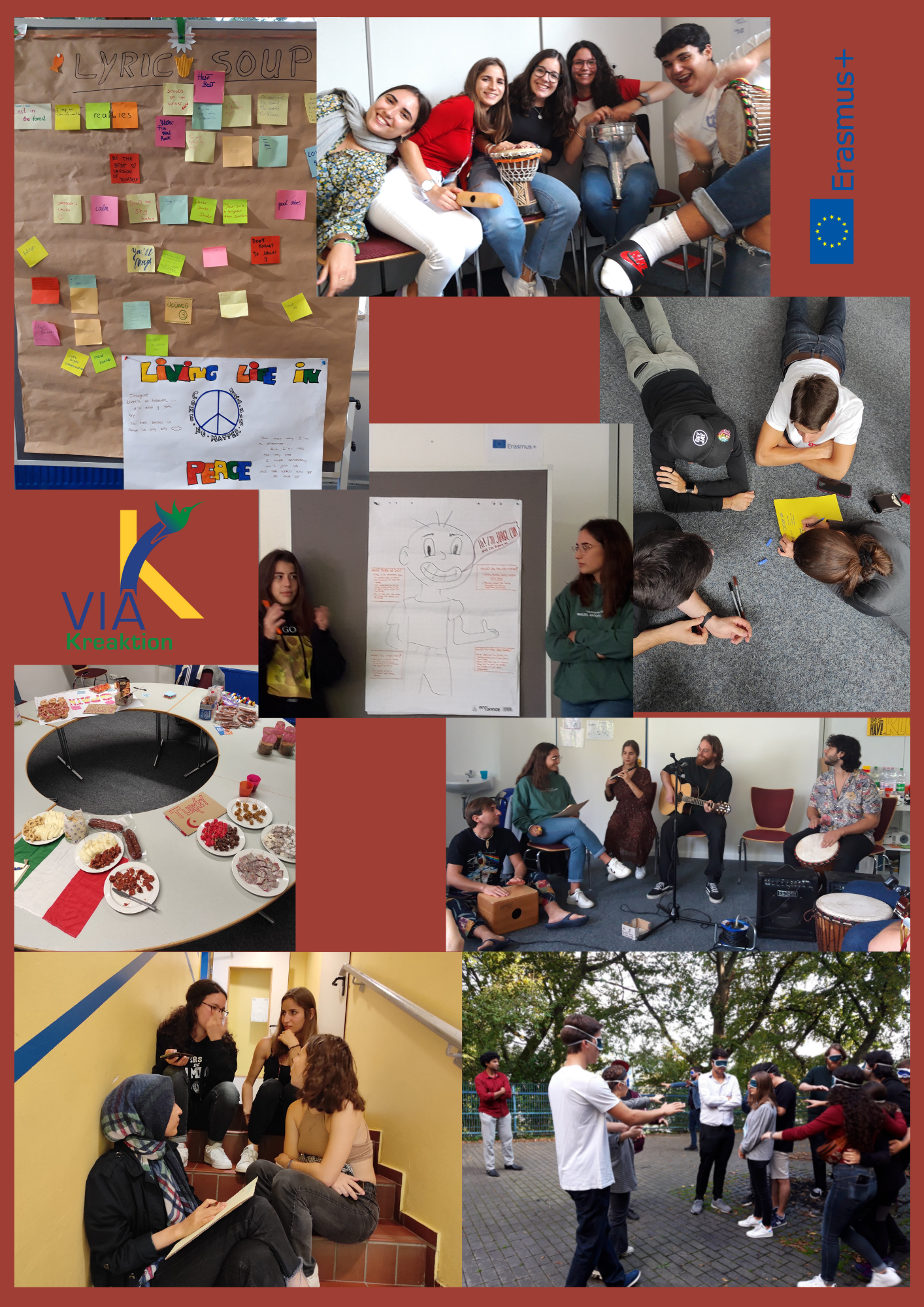 European youth workers participating in Erasmus+ seminar