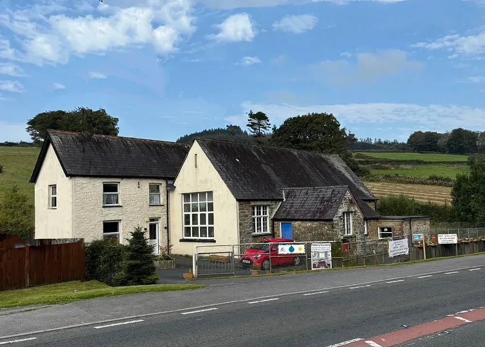 Gallery exterior view The Gallery seen from the road