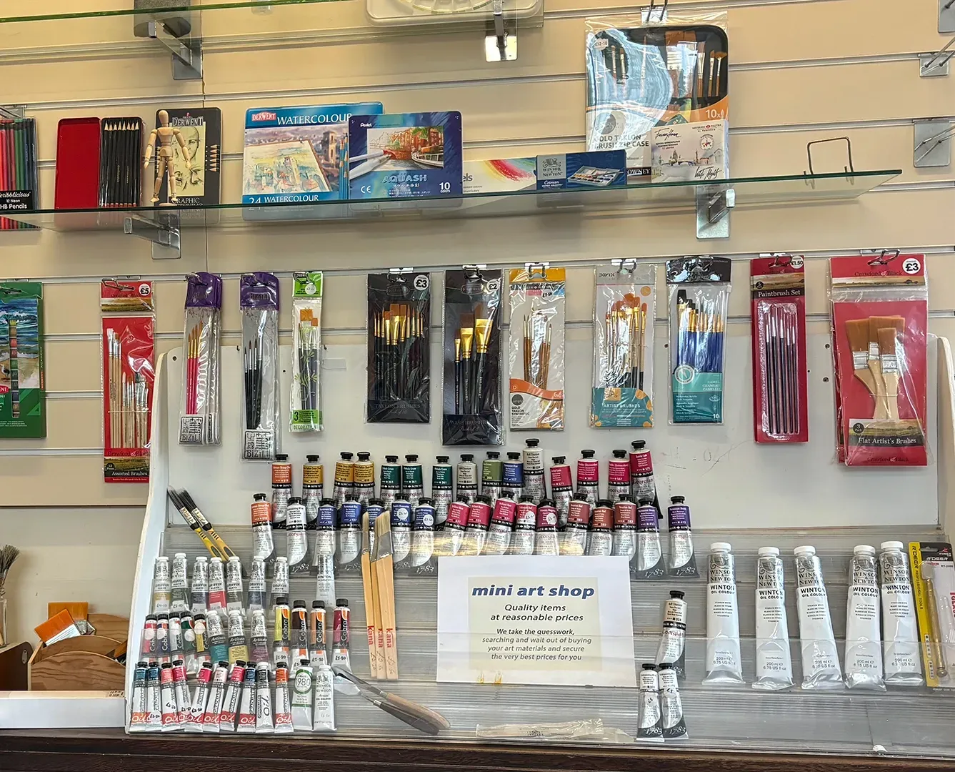 The art shop at Gabrielle's Gallery The art shop at Gabrielle's Gallery