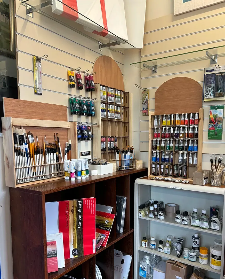 The art shop at Gabrielle's Gallery art shop at Gabrielle's Gallery