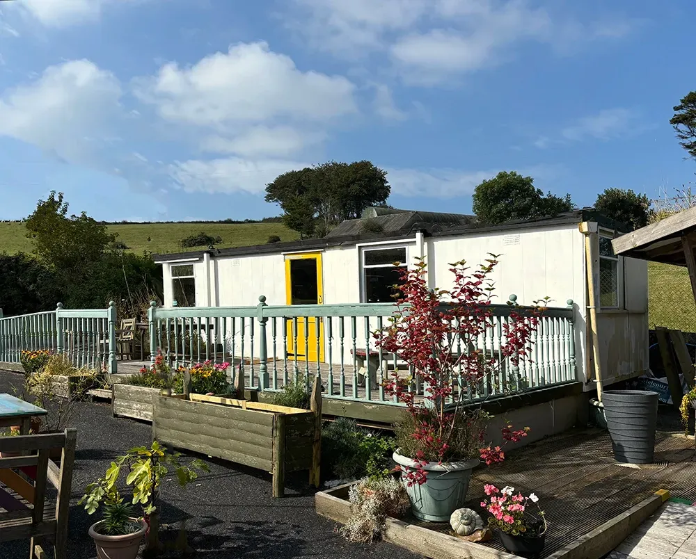 Busy bee cafe Busy bee cafe in the yard behind the Gallery