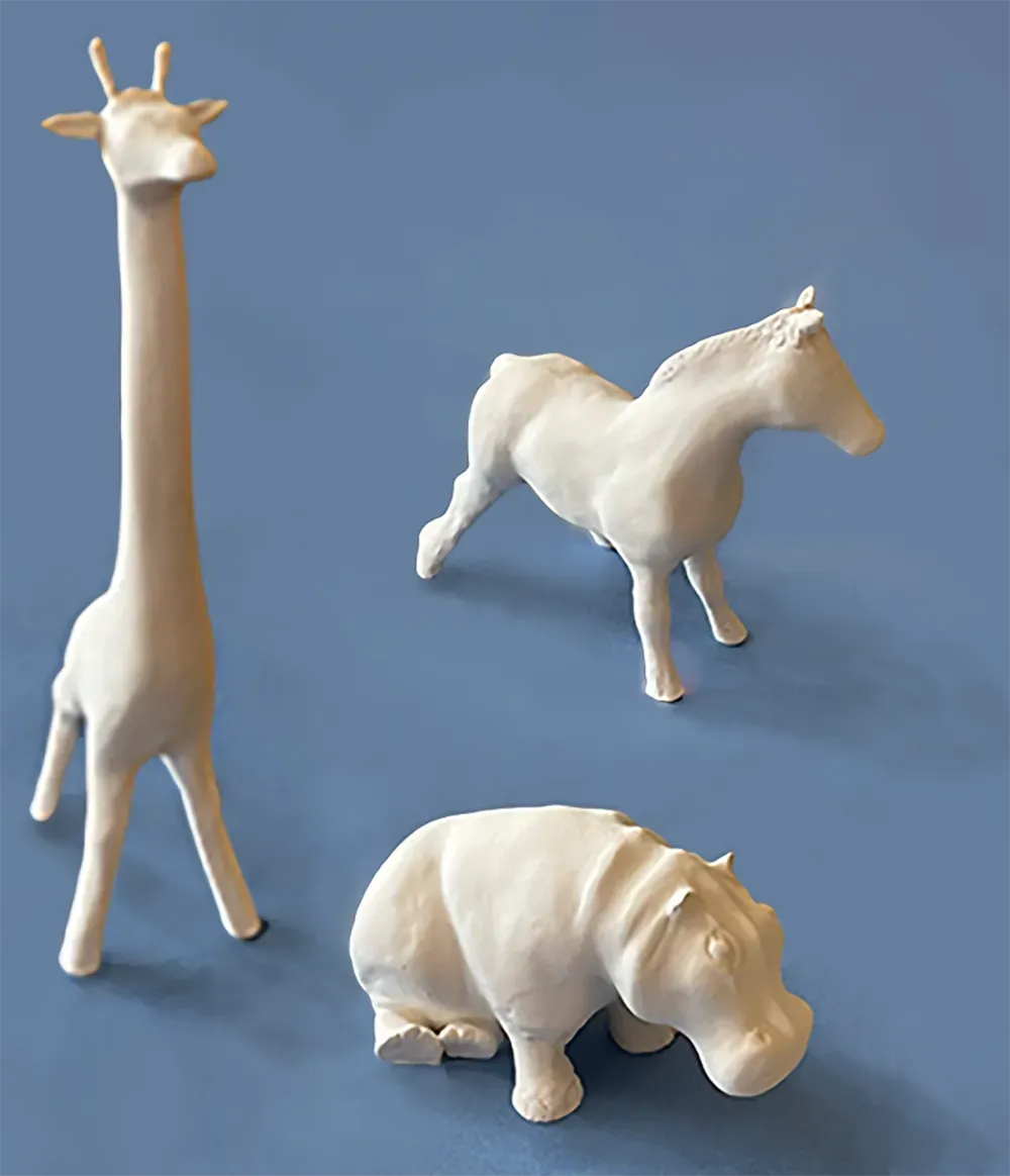 The pottery bisque room pottery bisque unique to Gabrielle's Gallery