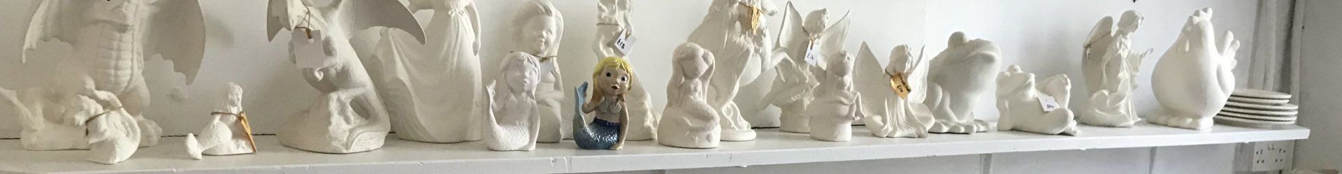 Pottery bisque Pottery bisque waiting to be painted